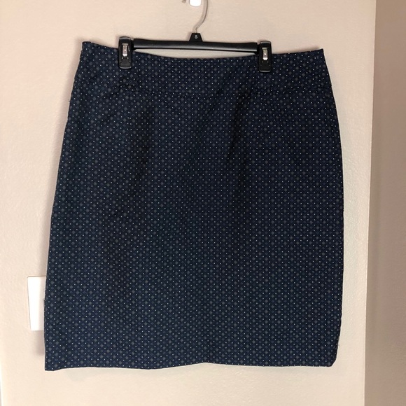 PENDLETON Blue Geometric Print Front Pocket Skirt - Picture 4 of 6